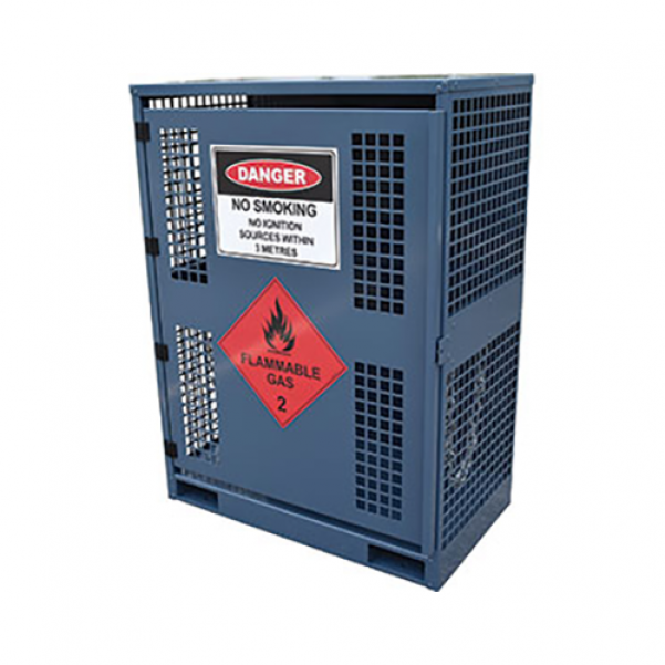 Spill Crew SCGR4T - Spill Crew Gas Cylinder Storage Cage – 4x Forklift LPG Bottles